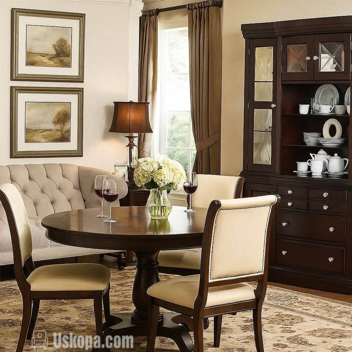 Bàn ăn tân cổ điển 2025