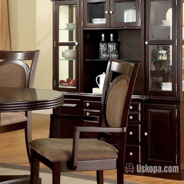 kiểu dáng bàn ghế ăn tân cổ điển